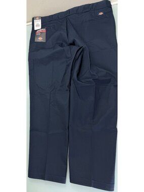 New Dickies 874 Work Pants Men 44X30 Navy Blue Uniform Workwear Straight Leg NWT